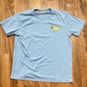 GOAT USA Kids Blue Graphic T-Shirt